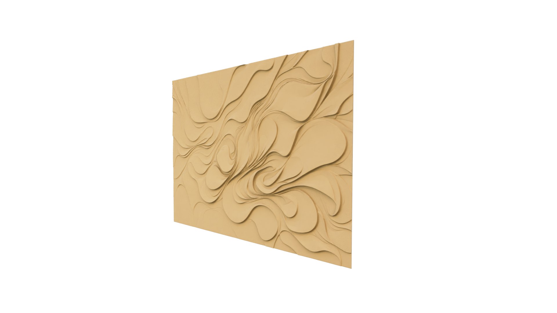 3D Modern Panel Wall Decor Set Wall Relief Mural CNC 126 Model ...