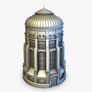 del canal isabel ii 3d model