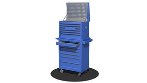 Workshop  Tool  Storage  Cupboard 3D model