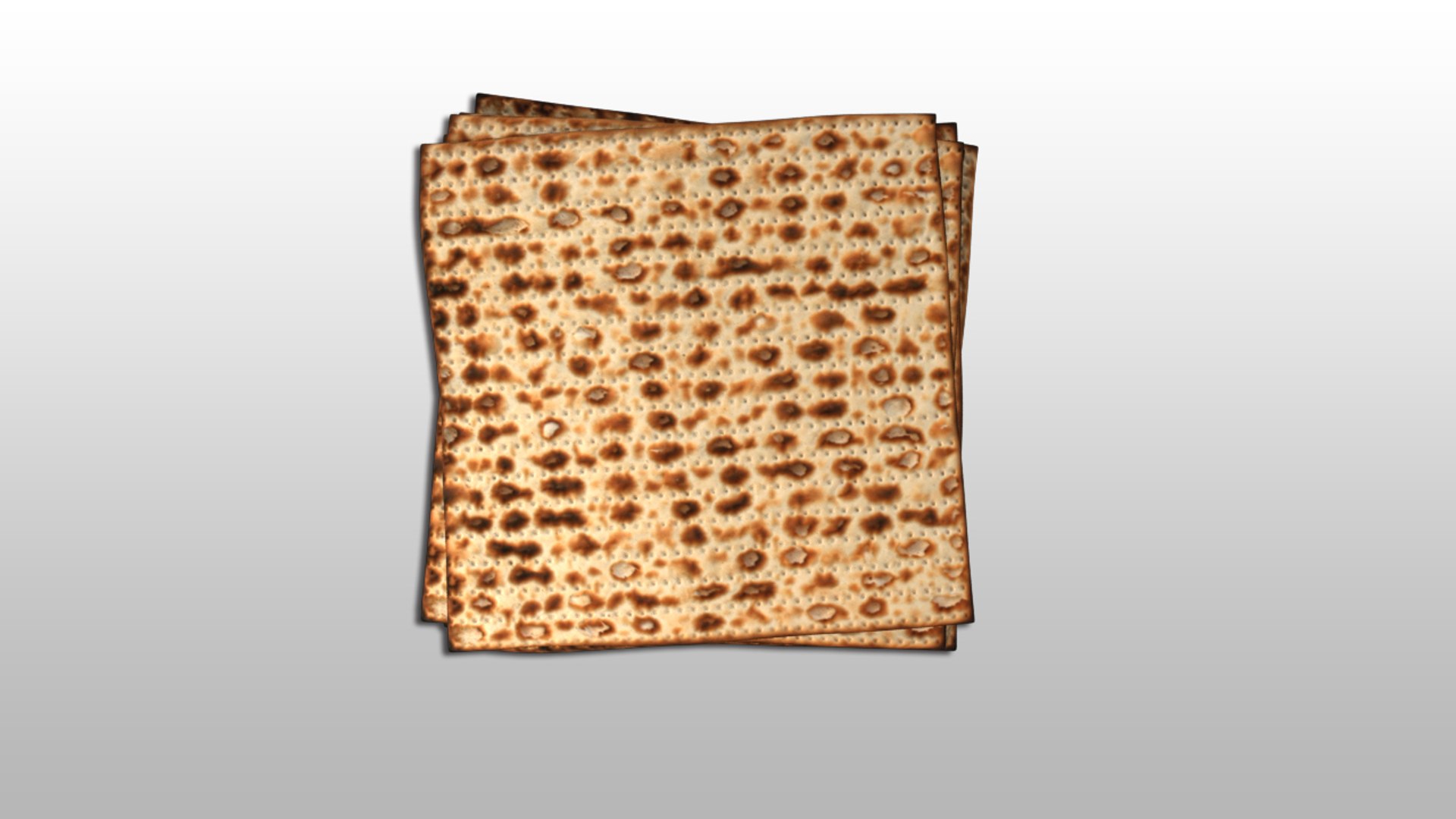 Passover Matzah 3D Model - TurboSquid 1271690