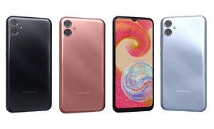 Samsung Galaxy A04e All Colors 3D model