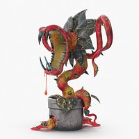 Carnivorous Plant Red