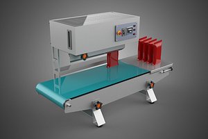 3D AUTOMATIC HEAT SEALING SEALER MACHINE PLASTIC POUCH PACKAGING model