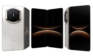 3D HUAWEI Mate X7 Collector Edition White model