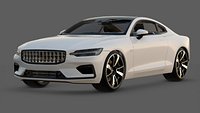 2020 Polestar 1 3D Model  Electric Performance Grand Tourer