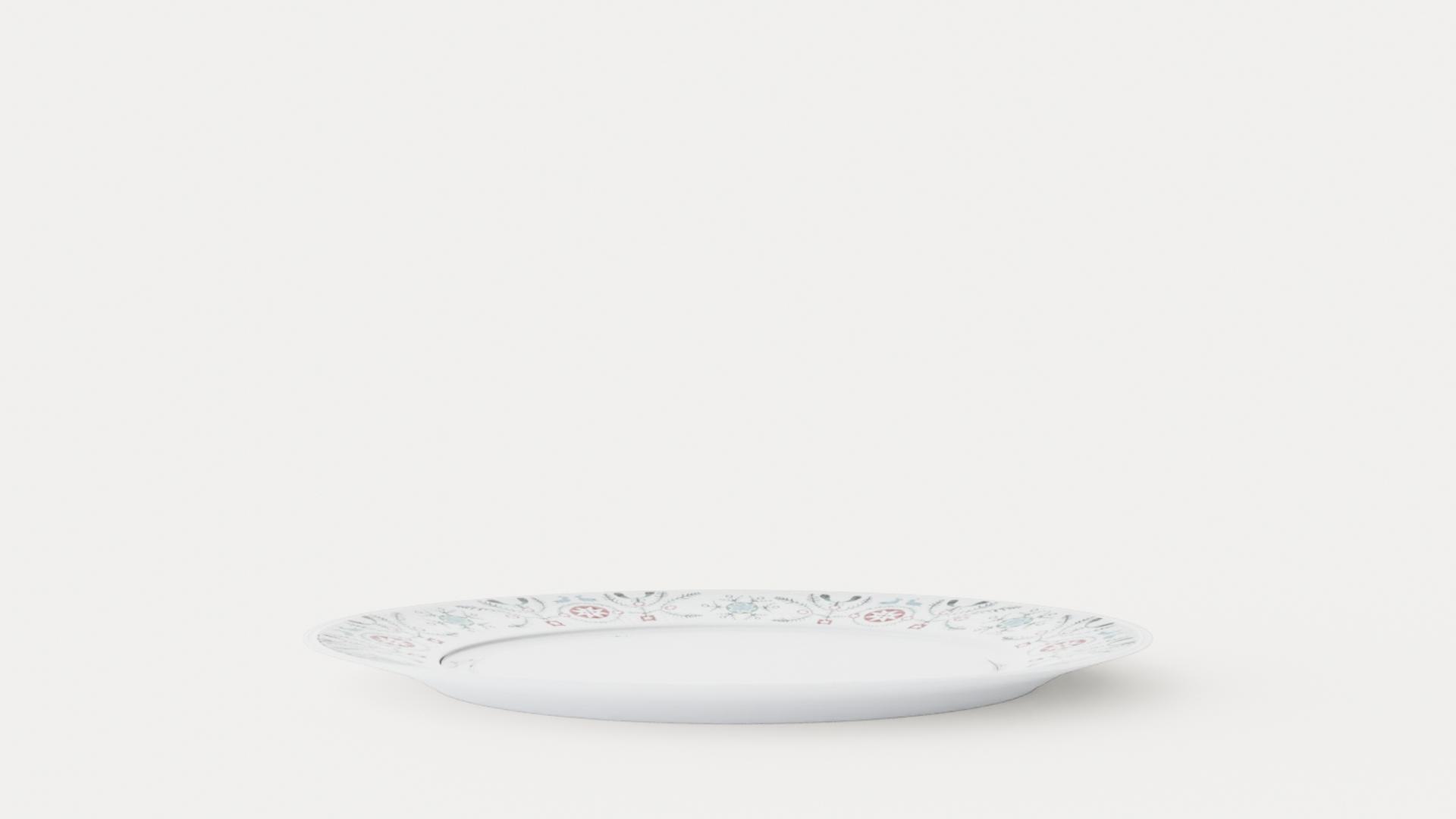 Swedish Grace Winter Plate 3D Model - TurboSquid 2250487