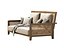Karen wooden garden two-seater sofa by Bpoint