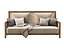 Karen wooden garden two-seater sofa by Bpoint