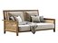 Karen wooden garden two-seater sofa by Bpoint