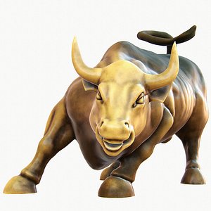 Wall Street Bull PBR Scan