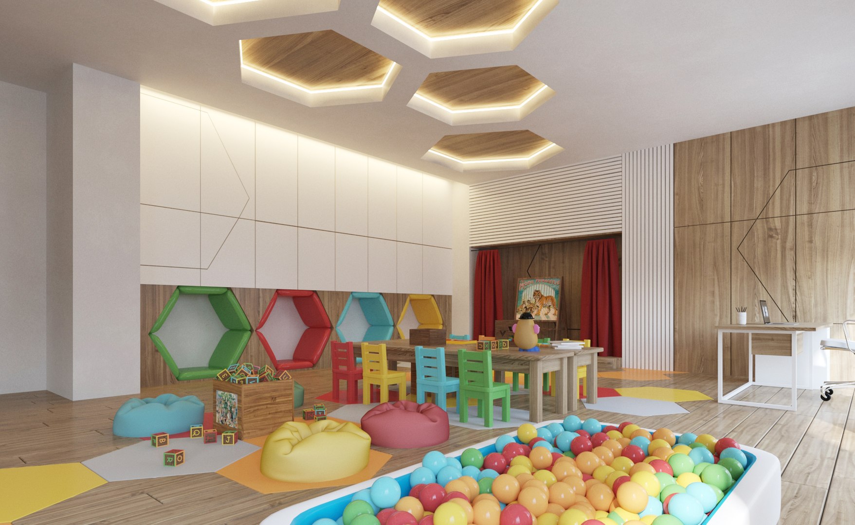 Nursery Interior 3D - TurboSquid 1631647