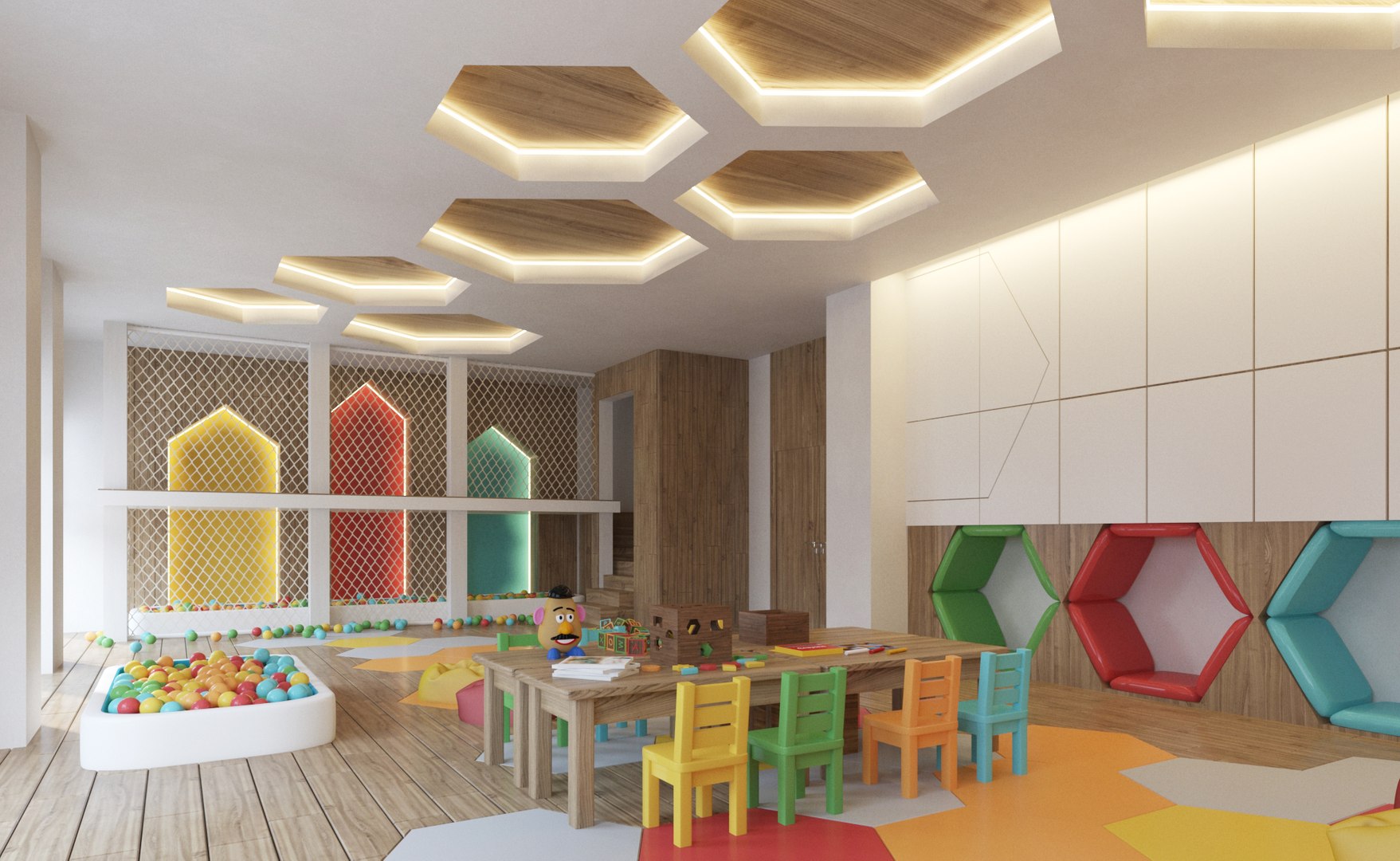 Nursery Interior 3D - TurboSquid 1631647
