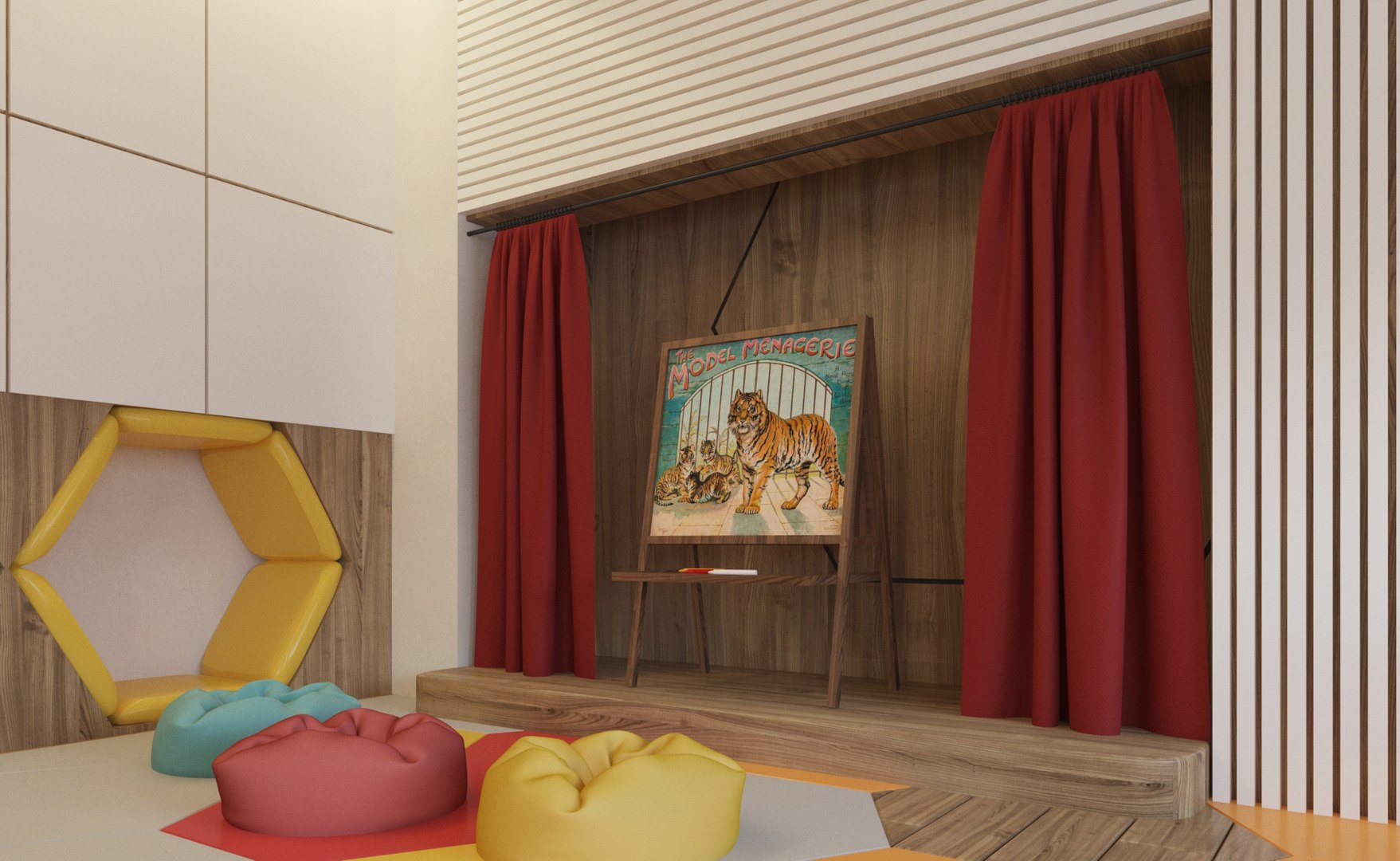 Nursery Interior 3D - TurboSquid 1631647