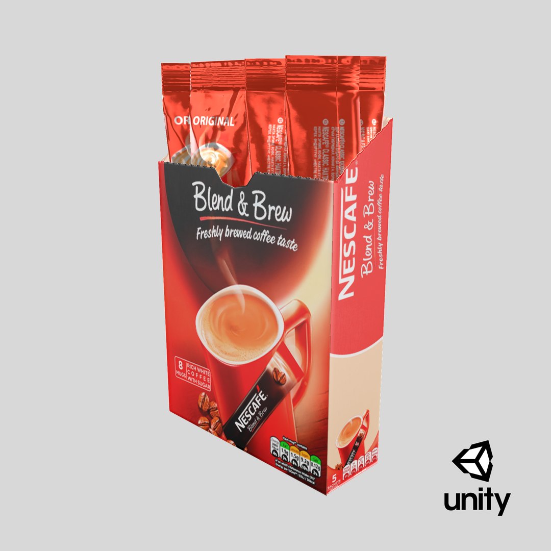3D model Nescafe Blend and Brew Box Opened https://p.turbosquid.com/ts-thumb/pr/V7kKZe/oR/stemcell_unity_render/png/1705838022/1920x1080/fit_q87/19f00c8ae8932c0deb9870a1fe9d7c0da7ff498c/stemcell_unity_render.jpg