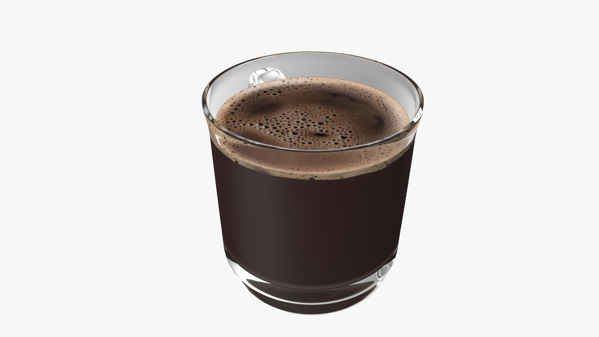 3D Model Coffee Glass - TurboSquid 1511011