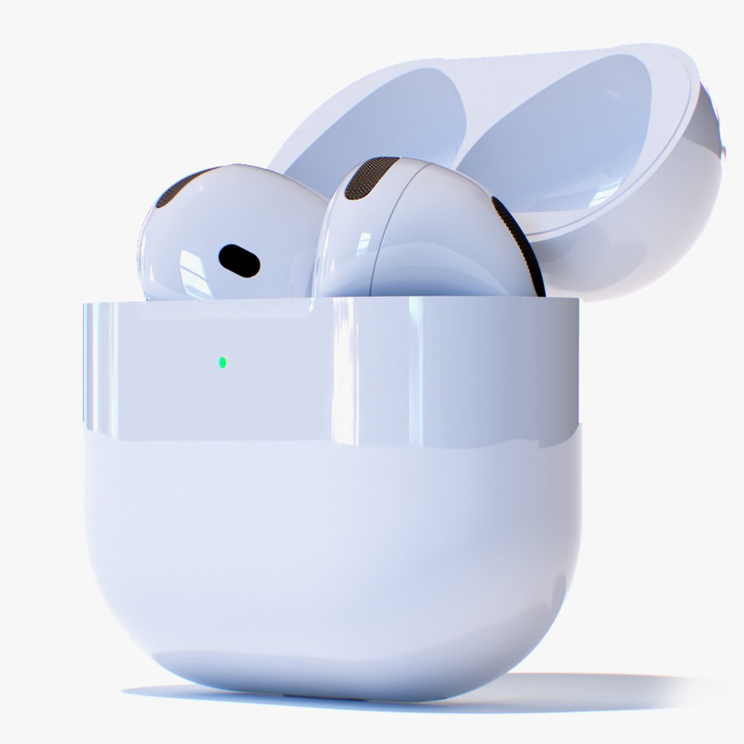 Apple AirPods 3D Model TurboSquid 2307831