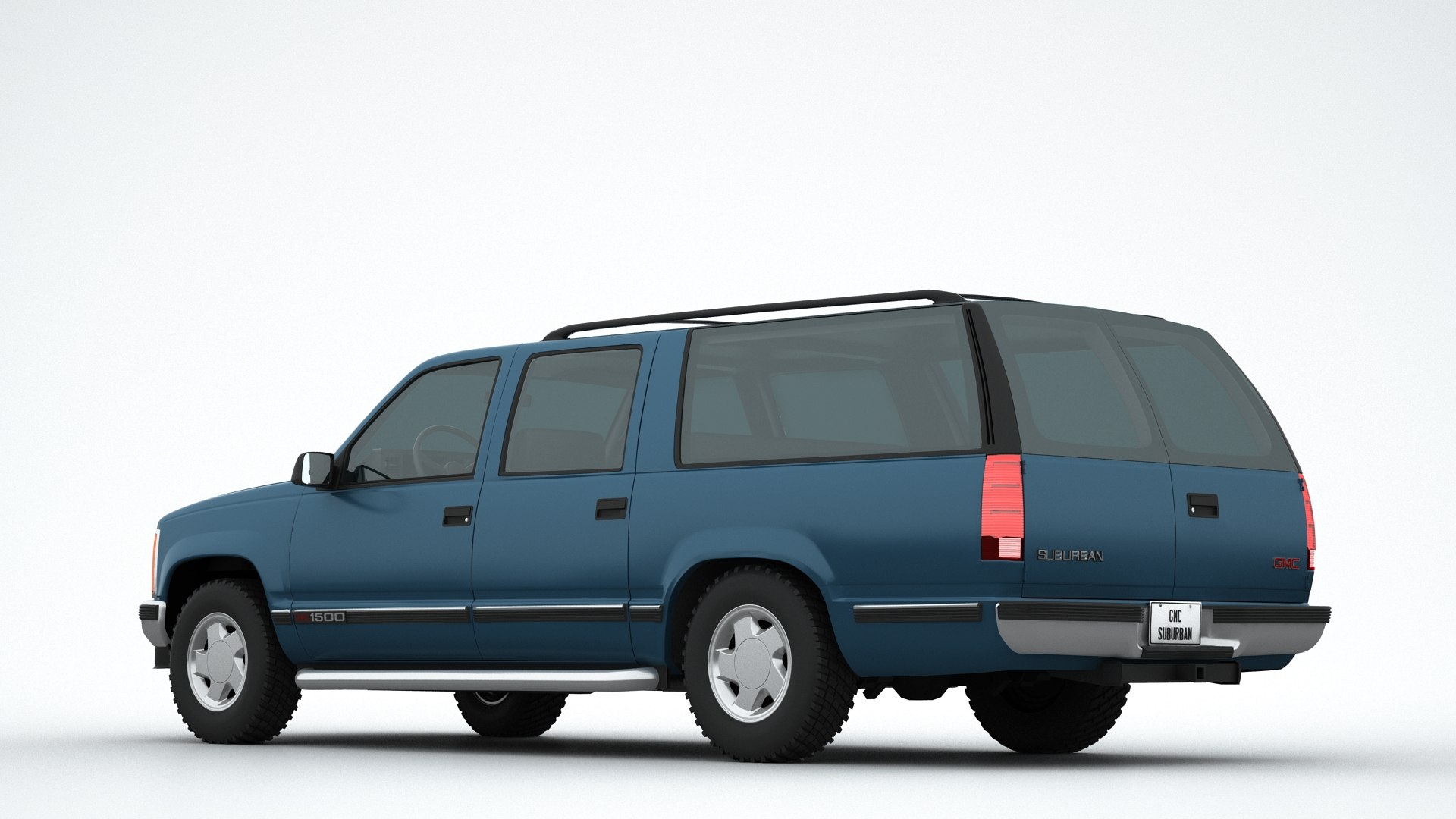 3D Model GMC Suburban 1992 - TurboSquid 2194671