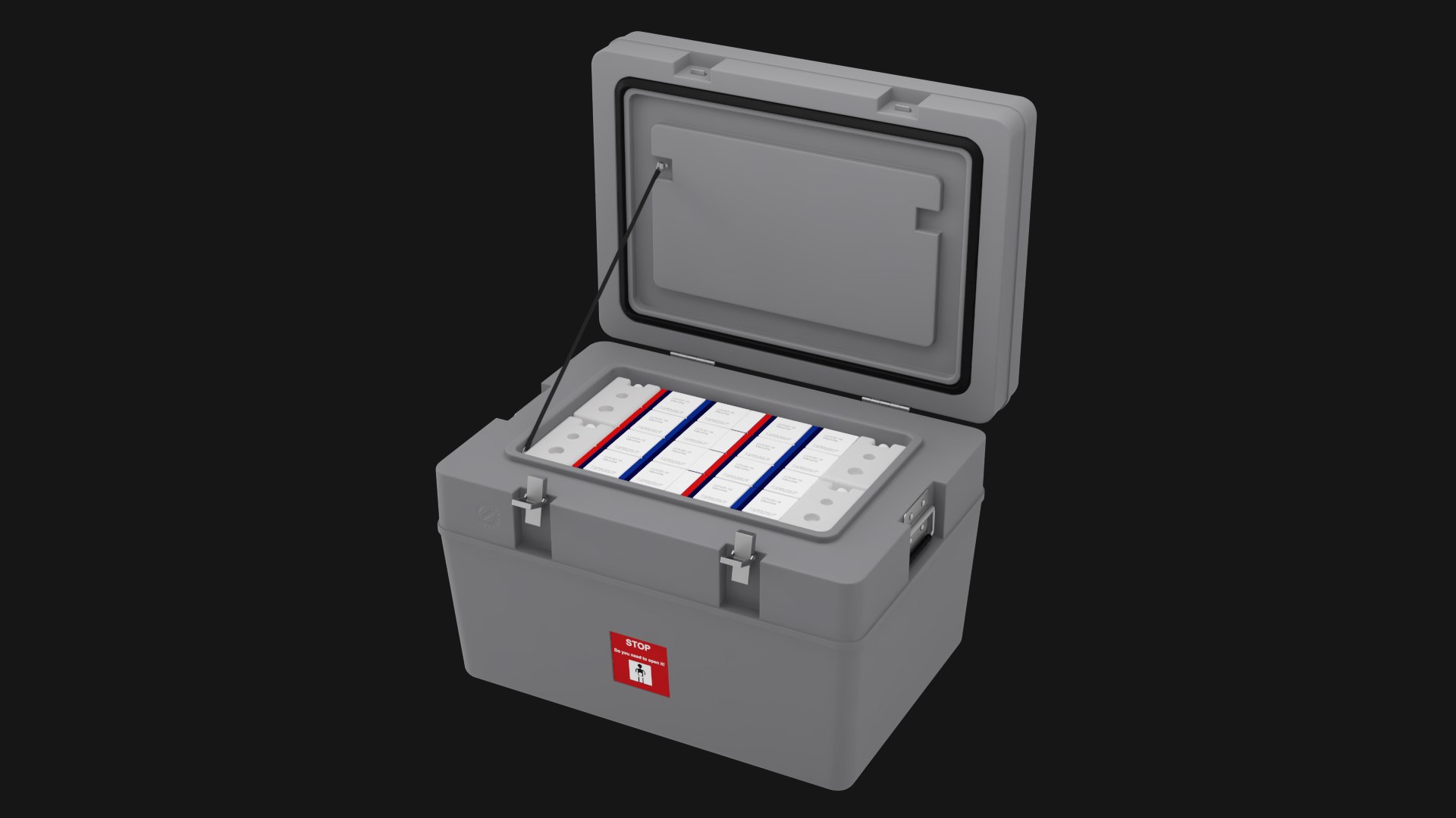 3D Vaccine Cold Box - TurboSquid 1753318