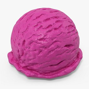 Strawberry Ice Cream Ball
