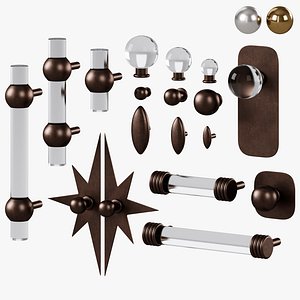 Furniture Handles Matilda Goad 2 Corona 3D model