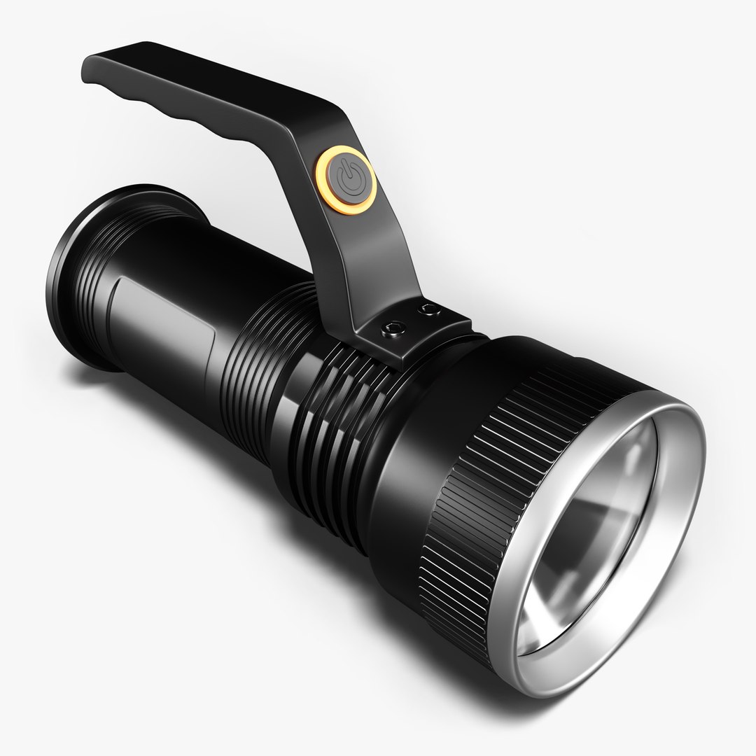 Flashlight 3D model - TurboSquid 2098800