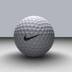 golf ball 3d model