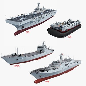 中国海軍075型強襲揚陸艦3Dモデル - TurboSquid 1940364 中国海軍075型強襲揚陸艦3Dモデル - TurboSquid 1940364