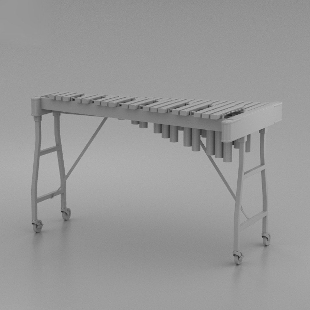 Orchestral xylophone orchestra model TurboSquid 1342695