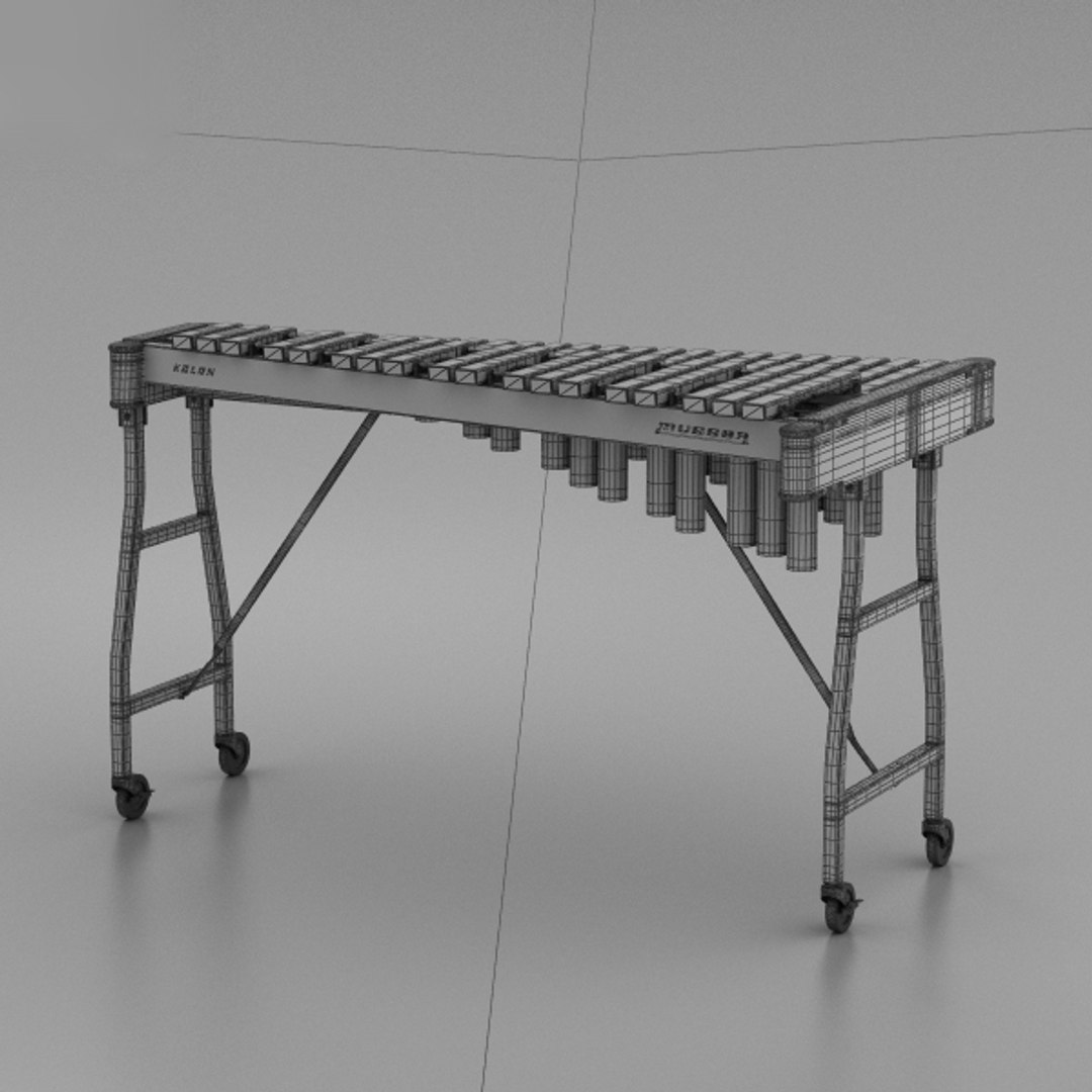 Orchestral xylophone orchestra model TurboSquid 1342695