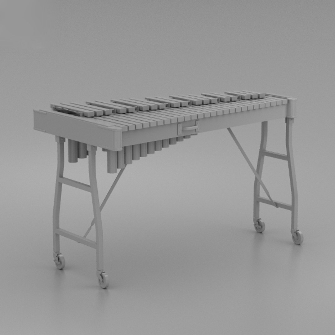 Orchestral xylophone orchestra model TurboSquid 1342695