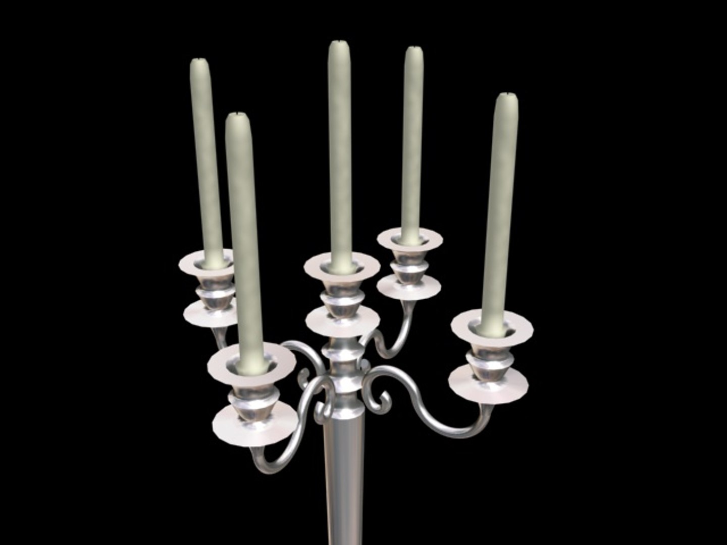 3d Candelabra Model
