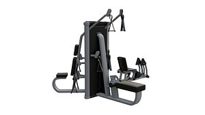 3D Gym equipment 12