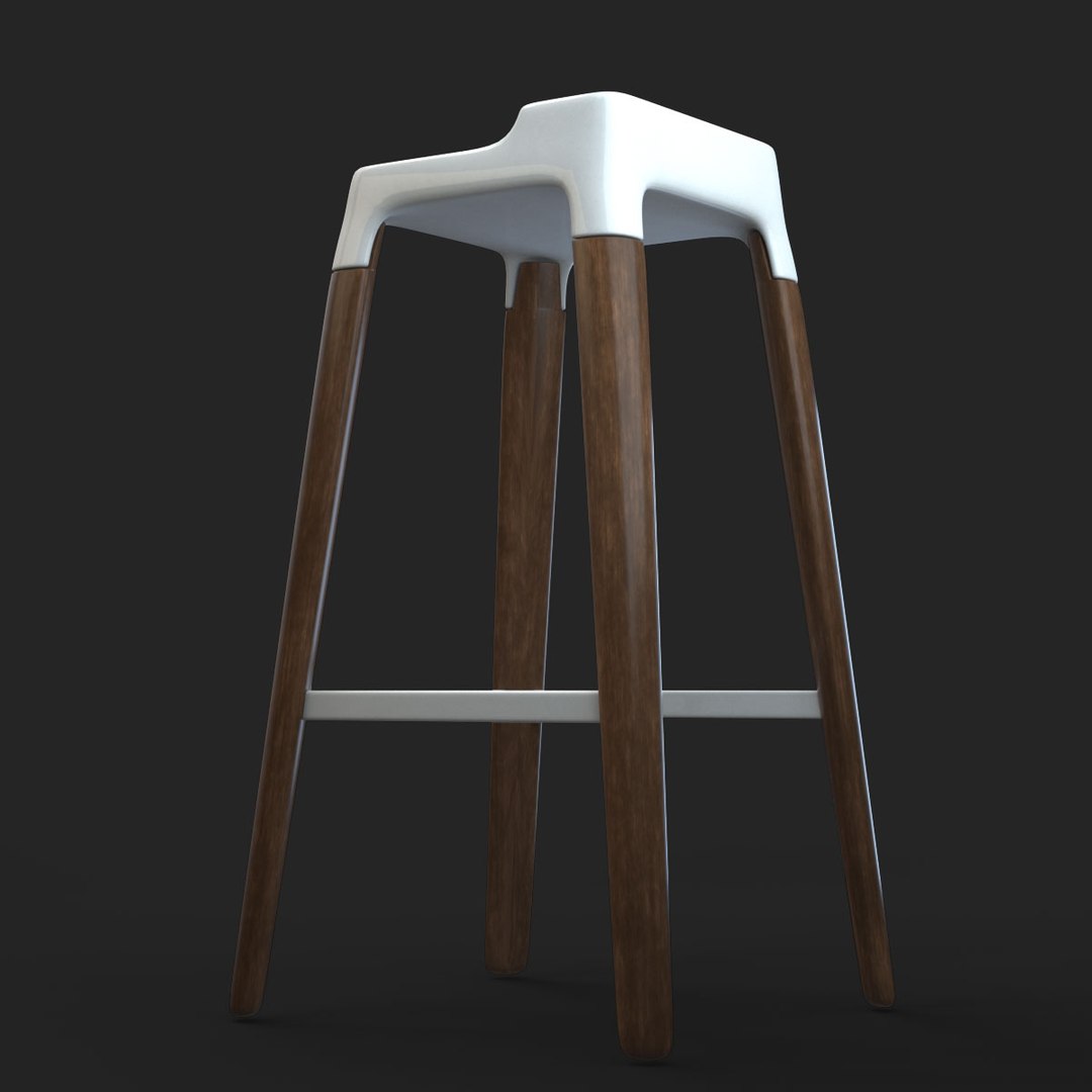 3d Model Of Stool