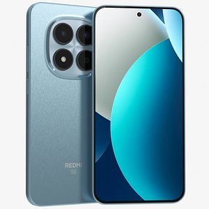 Xiaomi Redmi Note 15 Pro 5G Blue 3D model