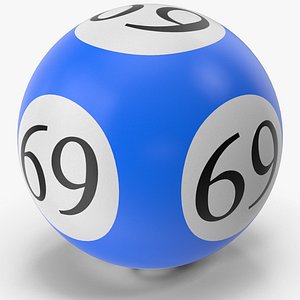 3D Bingo Ball 69