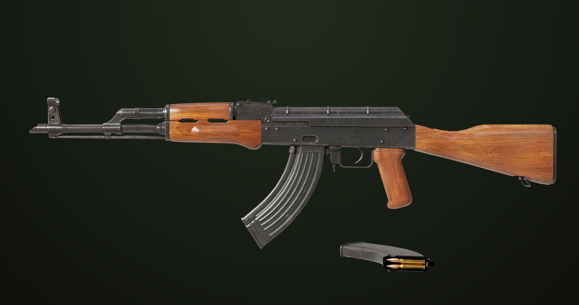 4 Assault Rifle All PBR Unity UE Textures 3D Model - TurboSquid 2287682