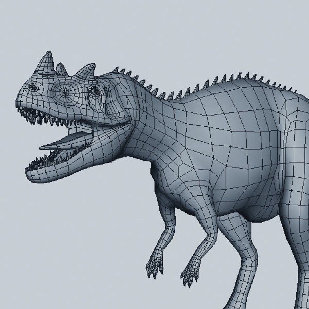 3d cheetah3d ceratosaurus