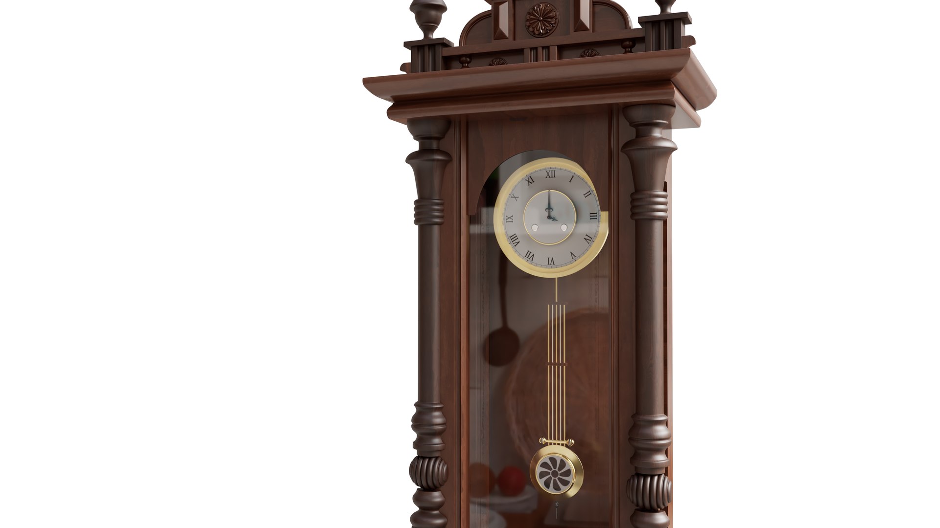 3D Wall Clock TurboSquid 2093918   Render 12 