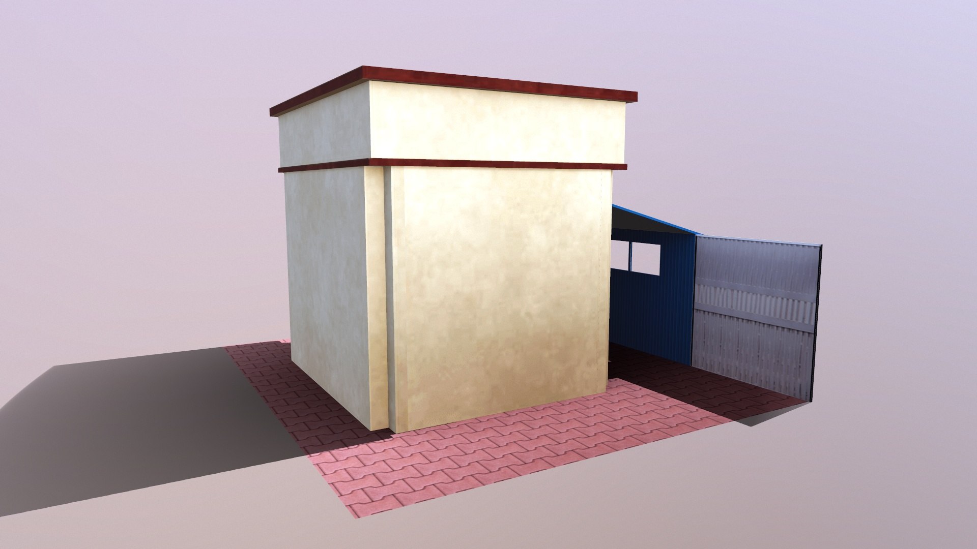 3D Guard Room - TurboSquid 2286917