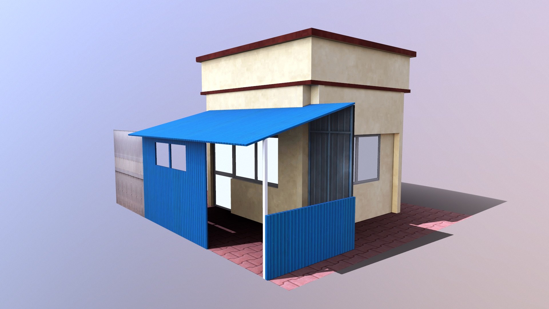 3D Guard Room - TurboSquid 2286917