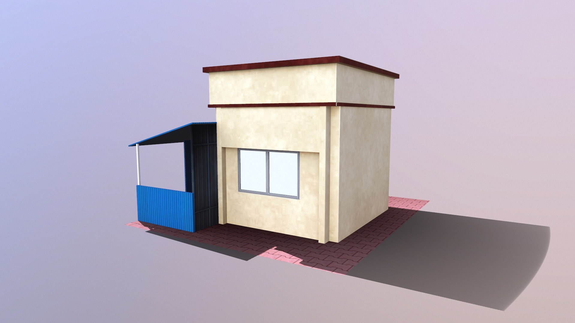 3D Guard Room - TurboSquid 2286917