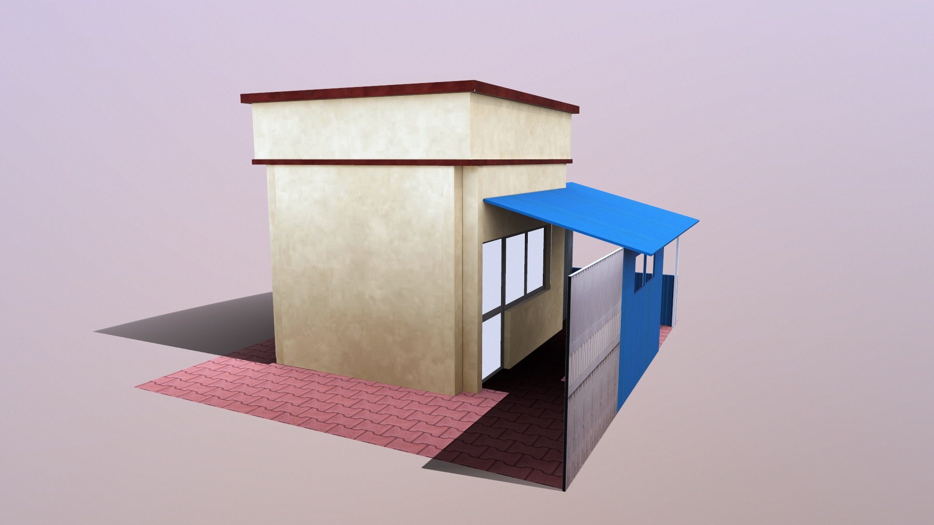 3D Guard Room - TurboSquid 2286917