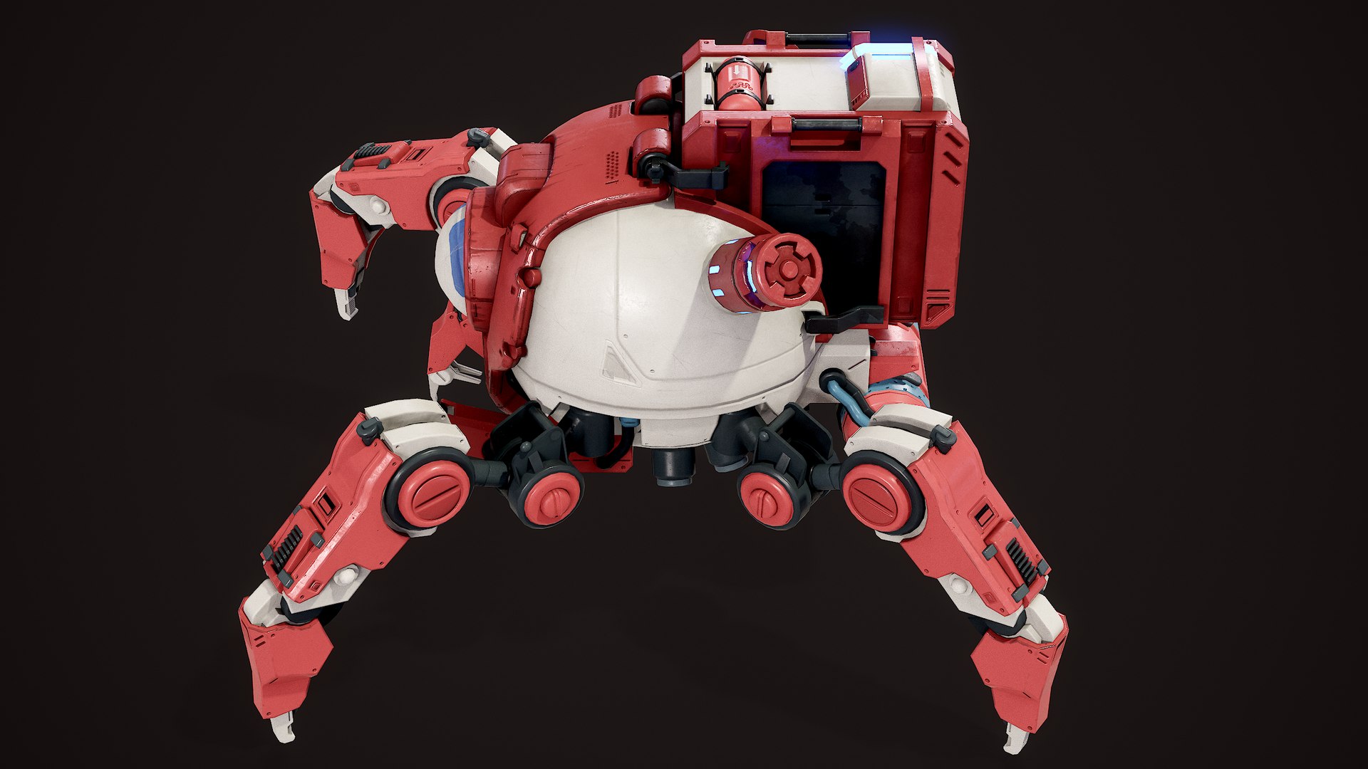 3D Sci-Fi Walker Robot Rigged Lowpoly PBR model https://p.turbosquid.com/ts-thumb/ps/V0A4I5/Mm/r_viewport_017/png/1625610081/1920x1080/fit_q87/40071d51ca609b3cc33249182c88006501393582/r_viewport_017.jpg
