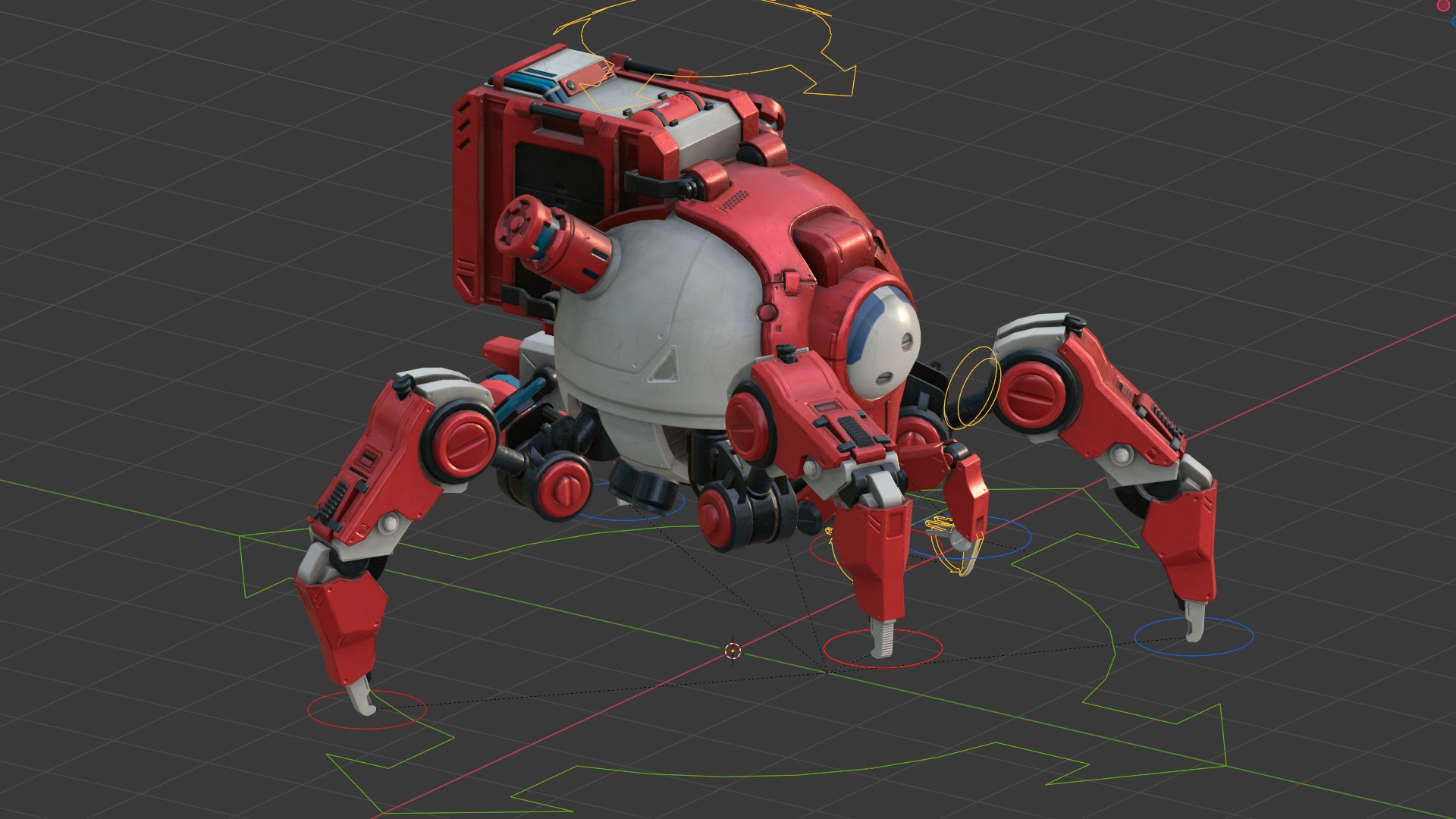 3D Sci-Fi Walker Robot Rigged Lowpoly PBR model https://p.turbosquid.com/ts-thumb/ps/V0A4I5/Wz/uvv1/png/1625609955/1920x1080/fit_q87/633cd42be25b2228bf87dc5033ffd307d9bddc19/uvv1.jpg