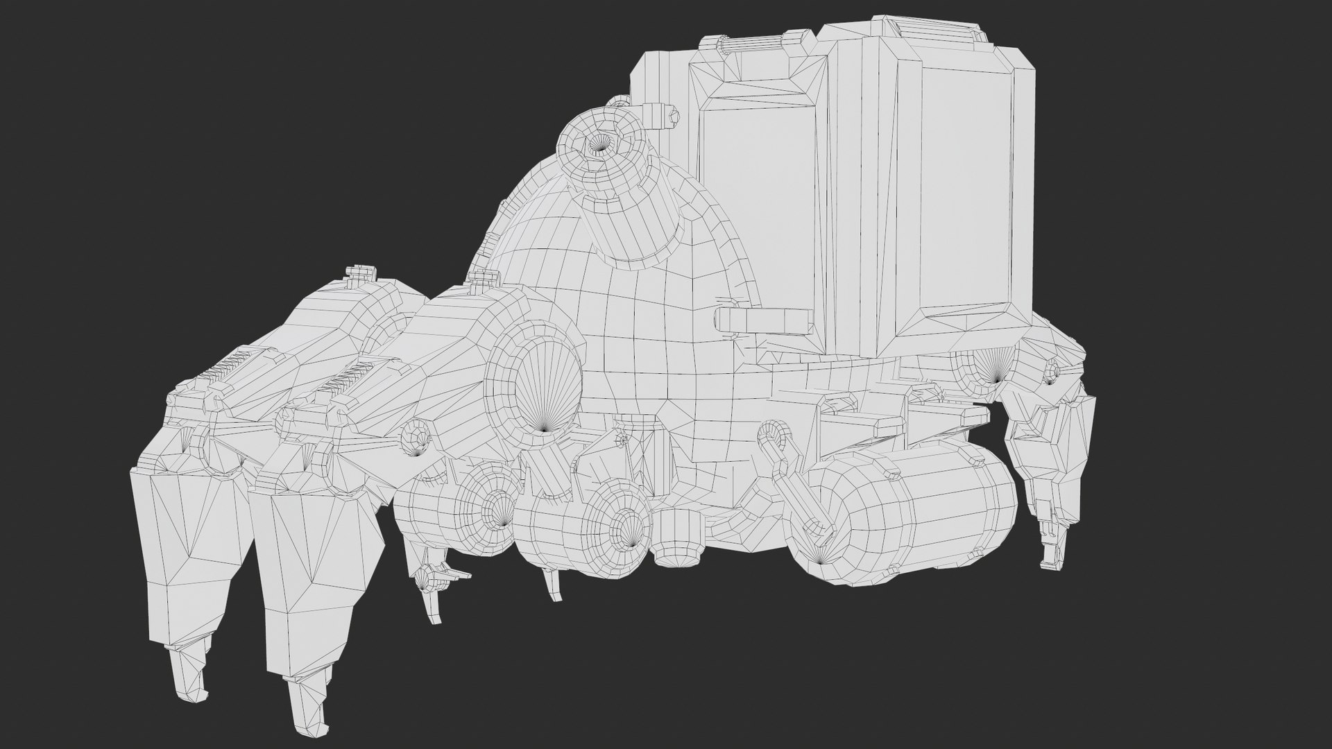 3D Sci-Fi Walker Robot Rigged Lowpoly PBR model https://p.turbosquid.com/ts-thumb/ps/V0A4I5/ZG/screenshot051/png/1625610020/1920x1080/fit_q87/6fdda041b9305d0b26696877175859c0f4dcab04/screenshot051.jpg