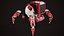 3D Sci-Fi Walker Robot Rigged Lowpoly PBR model