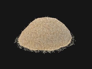 Low Poly Hay Pile with LOD