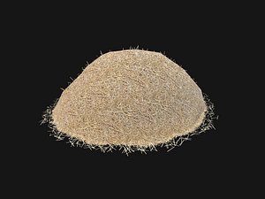 Low Poly Hay Pile with LOD