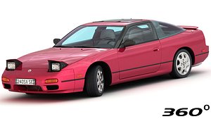 3D model nissan 240sx se 1994