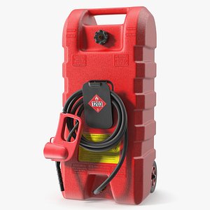 3D Mobile Fuel Transfer Tank model